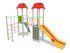 Set cu două turnuri cu tobogan pentru loc de joacă - BGL-00104 miniatura 1