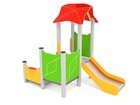 Căsuță cu tobogan pentru loc de joacă - BGL-00114 imagine 2