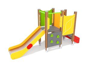 Tobogan cu trepte pentru loc de joacă - BGL-00805