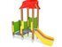 Tobogan cu turn pentru loc de joacă - BGL-00807 miniatura 1