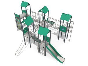 Set multiturn cu podețe pentru loc de joacă - BGL-1138 RECYCLED