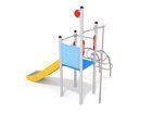 Turn cu tobogan și scară pentru loc de joacă - BGL-1140 imagine 2