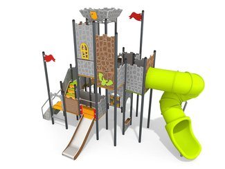 Set turnuri castel pentru loc de joacă - BGL-1164 imagine principala