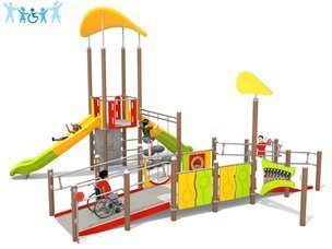 Set integrativ pentru loc de joacă - BGL-1223