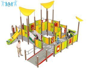 Set mare integrativ pentru loc de joacă - BGL-1226