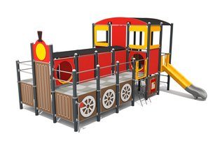 Locomotivă pentru loc de joacă - BGL-14-2-27V23-1A