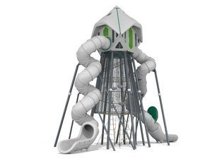 Turn înalt din materiale reciclate pentru loc de joacă - BGL-1431 RECYCLED