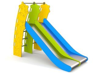 Tobogan dublu animal pentru loc de joacă - BGL-2903 imagine principala