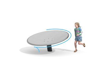 Carusel tip disc - 2 m diametru - BGL-4009 imagine principala