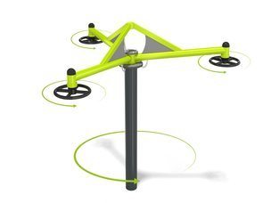 Carusel vertical triplu pentru loc de joacă - BGL-4068