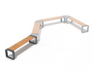 Bancă modulară urbană - BGL-6056