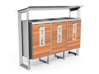 Coș de gunoi pentru reciclare - BGL-6097 imagine principala