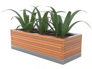 Jardinieră urbană triplă - BGL-6099