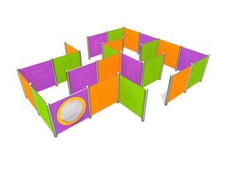 Labirint alfabet pentru loc de joacă - BGL-7025 imagine principala