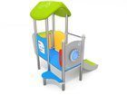 Căsuță pentru copii mici cu tobogan pentru loc de joacă - BGL-7110 imagine 2