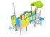 Set turnuri cu tobogan pentru loc de joacă - BGL-7115 miniatura 8