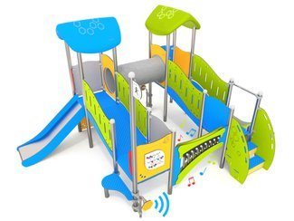 Set cu patru turnuri pentru copii mici pentru loc de joacă - BGL-7116 imagine principala