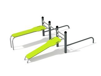 Bancă orizontală și înclinată Street Workout - BGL-7616 imagine principala