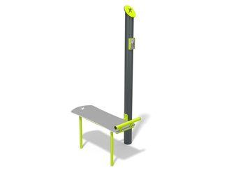 Băncuță fitness pentru exterior - BGL-7807 imagine principala