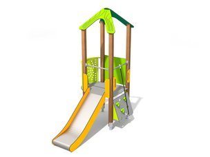 Turnuleț cu tobogan pentru loc de joacă - BGL-8011