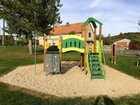 Set cu două turnuri cu tobogan pentru loc de joacă - BGL-8017 imagine 2