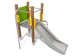 Turnuleț cu tobogan pentru loc de joacă - BGL-8019