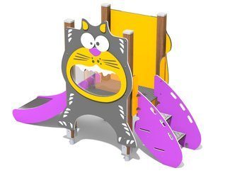 Tobogan pentru copii mici pentru loc de joacă - BGL-8038 imagine principala