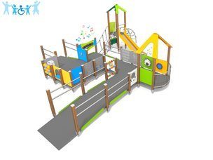 Set mare integrativ pentru loc de joacă - BGL-8048