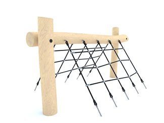 Structură de frânghii din salcâm pentru loc de joacă - BGL-8122 imagine principala