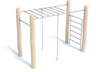 Bare de tracțiuni cu scară Street Workout - BGL-8206 imagine principala