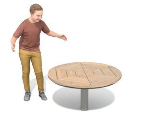 Carusel din salcâm pentru loc de joacă - BGL-8439 imagine principala