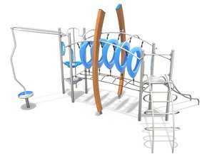 Set de aventură cu carusel pentru loc de joacă - BGL-8513