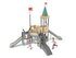 Castel cu un turn pentru loc de joacă cu tobogane - BGL-8612 miniatura 1