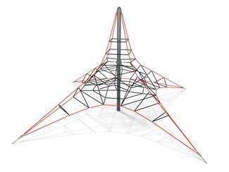 Structură de frânghii piramidă de cățărare pentru loc de joacă - BGL-9106 imagine principala