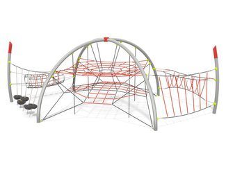 Structură de frânghii piramidă de cățărare pentru loc de joacă - BGL-9127 imagine principala