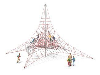 Structură de frânghii Sky Web pentru loc de joacă - BGL-9211 imagine principala