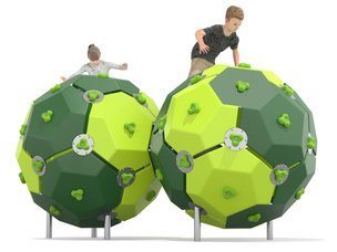 Sferă de cățărare dublă pentru loc de joacă închisă - BGL-9502