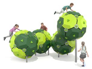 Sferă de cățărare cvadruplă pentru loc de joacă închisă - BGL-9504