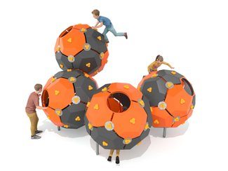 Sferă de cățărare cvadruplă pentru loc de joacă deschisă - BGL-9510 imagine principala