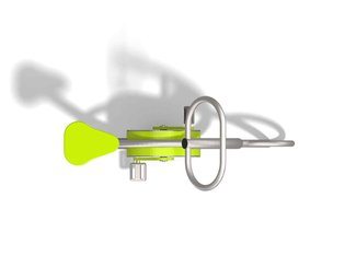 Bicicletă fitness pentru exterior - BGL-7818 inox imagine principala