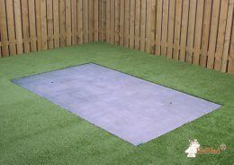 Placa de baza din beton pentru masa de tenis Antracit-Beton